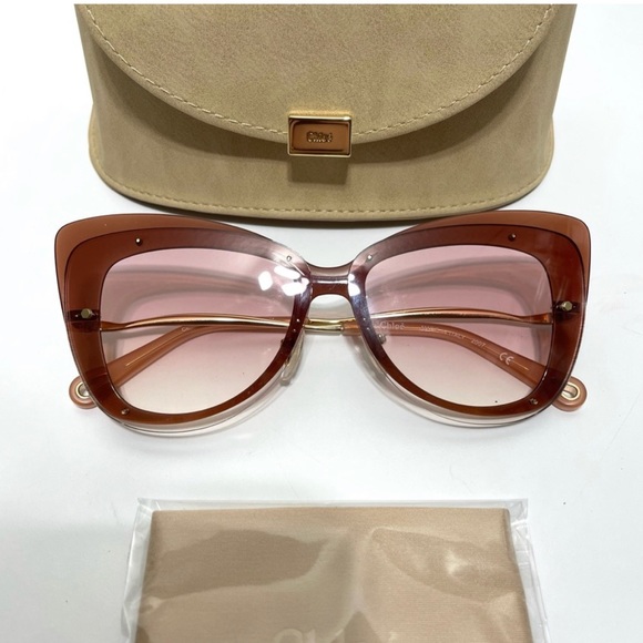 NEW Chloe Dree Cat Eye Sunglasses CE 175S - Picture 4 of 11